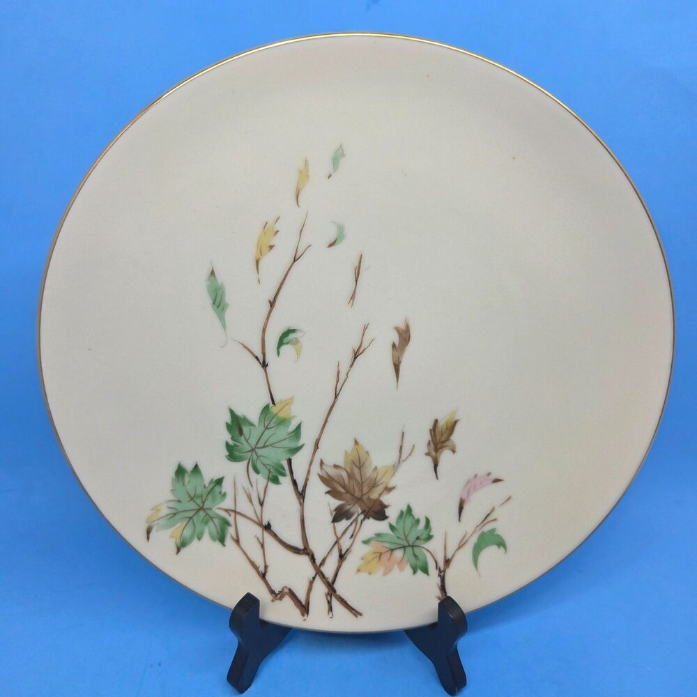 Lenox "WESTWIND" 10 3/8" Coupe Gold Trimmed Dinner Plate EUC Produced 1953-1980
